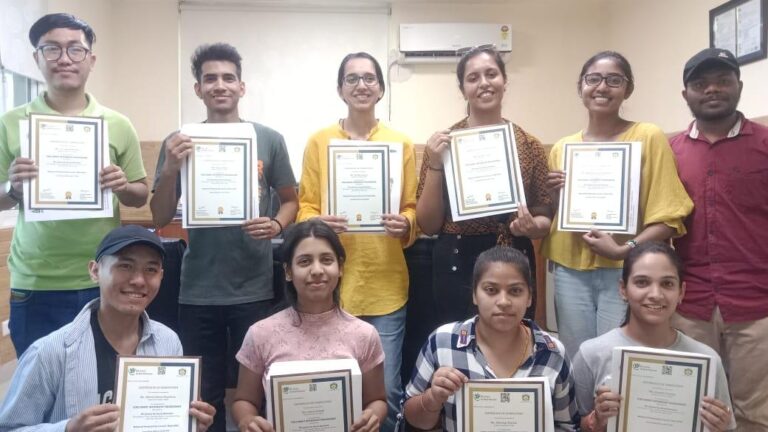Amrit Internship Certifications