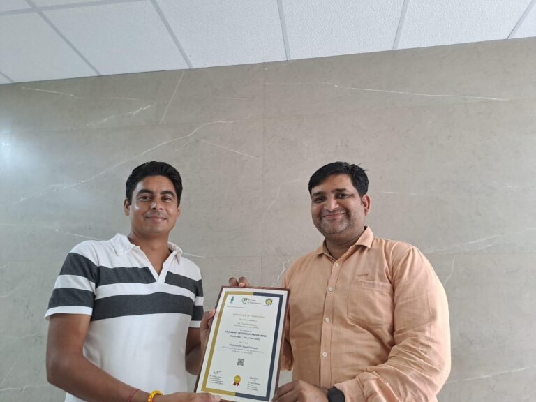 Amrit Internship Certifications